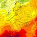 La mappa a 500 hPa mostra l’aria fredda ed instabile provenire dai Balcani verso l’Italia